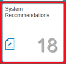 SAP Solution Manager System Recommendations