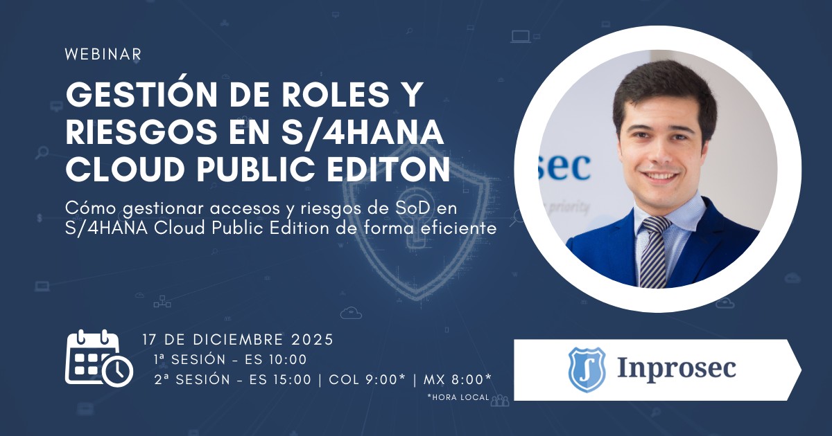 Webinar | Gestión de roles y riesgos en S/4HANA Cloud Public Edition ...